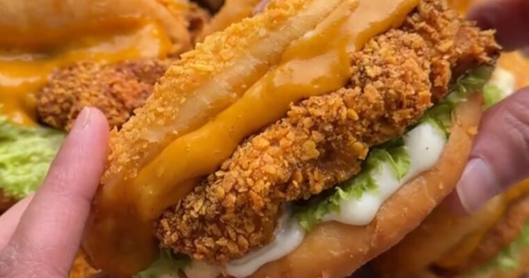 Hot Chili Chicken Burgers