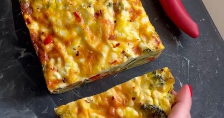 Vegetable Egg Loaf