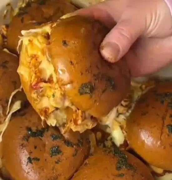 Nacho Cheese Chicken Slider Buns