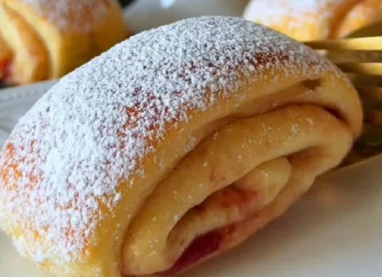 Strawberry Jam Rolls