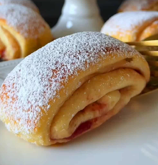 Strawberry Jam Rolls