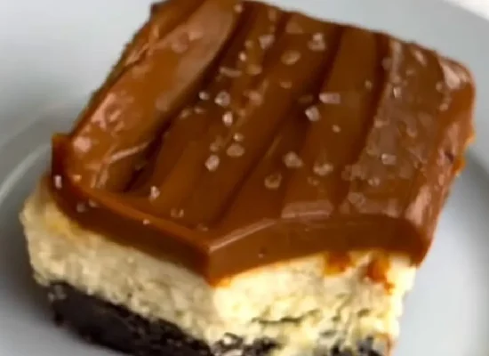 Salted Caramel Cheesecake Brownies